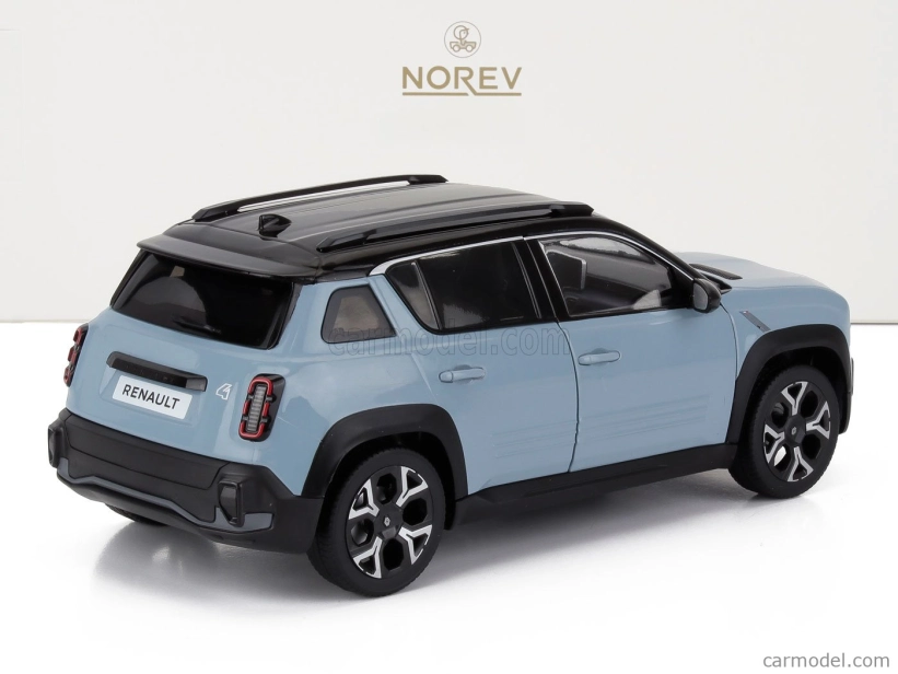 Norev Renault R4 E-tech 100% 2025 1:18 svetlomodrá