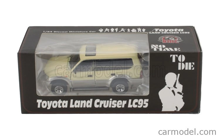 Bm-creations Toyota Land Cruiser Prado Lc95 1998 - 007 James Bond - No Time To Die - Non E' Tempo Per Morire - Daniel Craig - Movie 2021 1:64 Beige