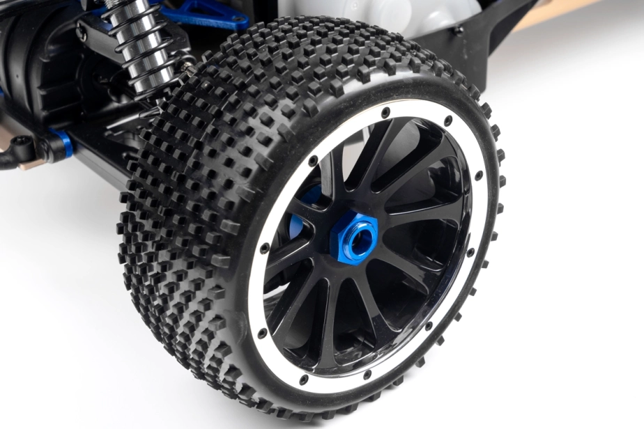 HiMOTO 1:5 Buggy RAPTOR 5XB 32cc 2,4 GHz RTR set, modrá