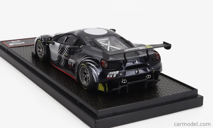 Bbr-models Ferrari 488 Gt Modificata 2020 1:43 Modrá strieborná