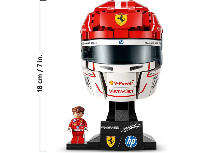 LEGO Editions - Prilba Charlesa Leclerca zo Scuderia Ferrari HP