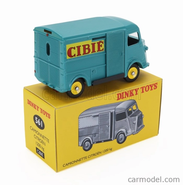 Edicola Citroen Set L'indispensable Citroen 2x H-type 1200kg Van Cibie 1955 - Coffret Box 1:43 Stříbrná Modrá