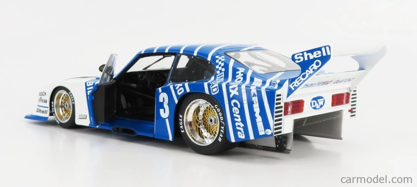 Werk83 Ford england Capri Turbo Gr.5 Zakspeed N 3 Drm 1982 Klaus Niedzwiedz 1:18 Biela Modrá
