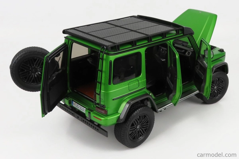 Nzg Mercedes benz G-class 4x4² 2022 1:12 Peklo Magno Green Met