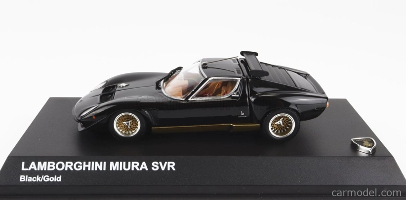 Kyosho Lamborghini Miura Svr 1970 1:43 čierna