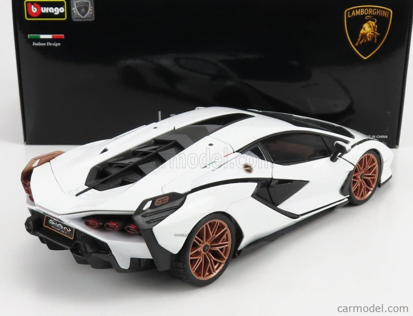 Bburago Lamborghini Sián FKP 37 1:18 biela