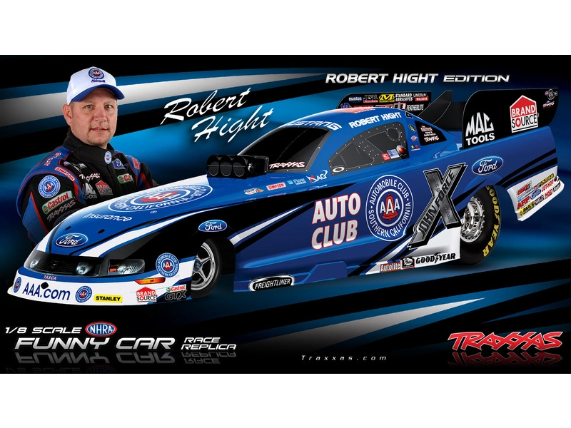 RC auto Traxxas Funny Car 1:8