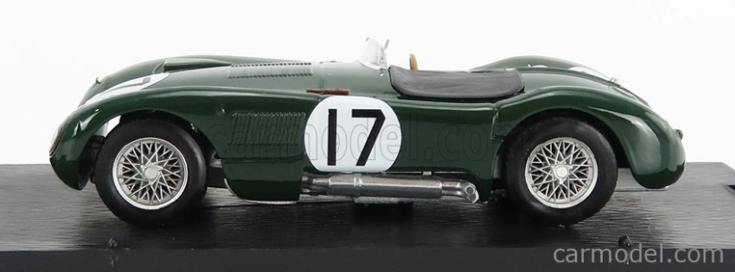 Brumm Jaguar C-type 3.4l S6 Team Jaguar Cars Ltd N 17 1:43, zelená