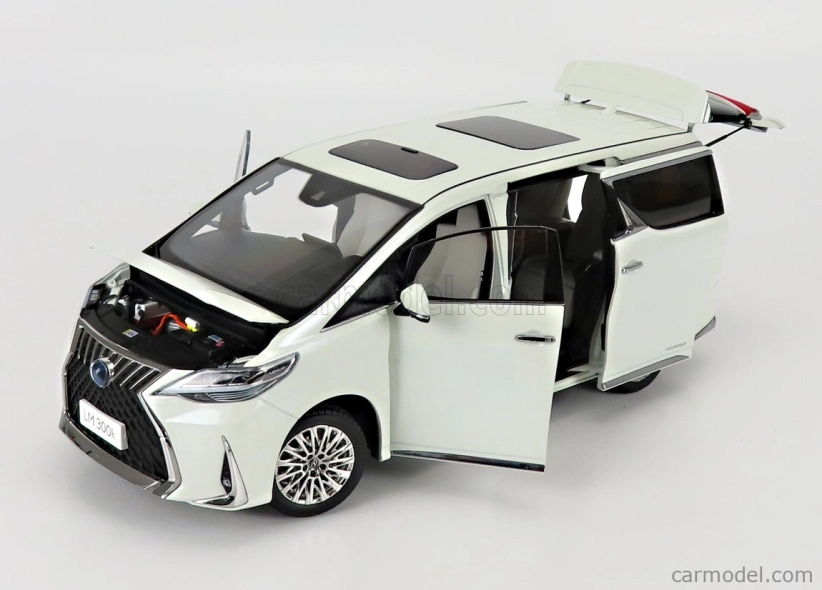 Nzg Lexus Lm300h Minivan 2020 1:18 Bílá