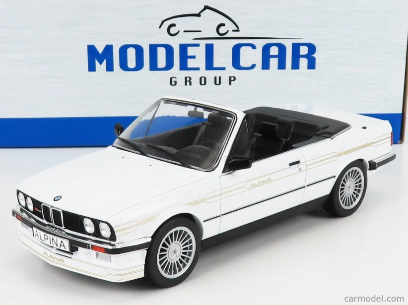 Mcg BMW 3-series (e30) Alpina C2 2.7 Cabriolet 1989 1:18 Bílá