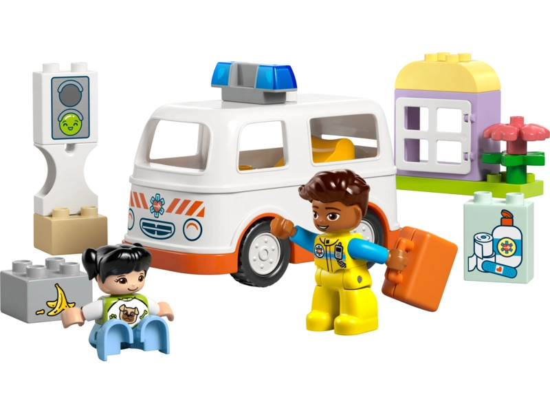 LEGO DUPLO – Sanitka a vodič