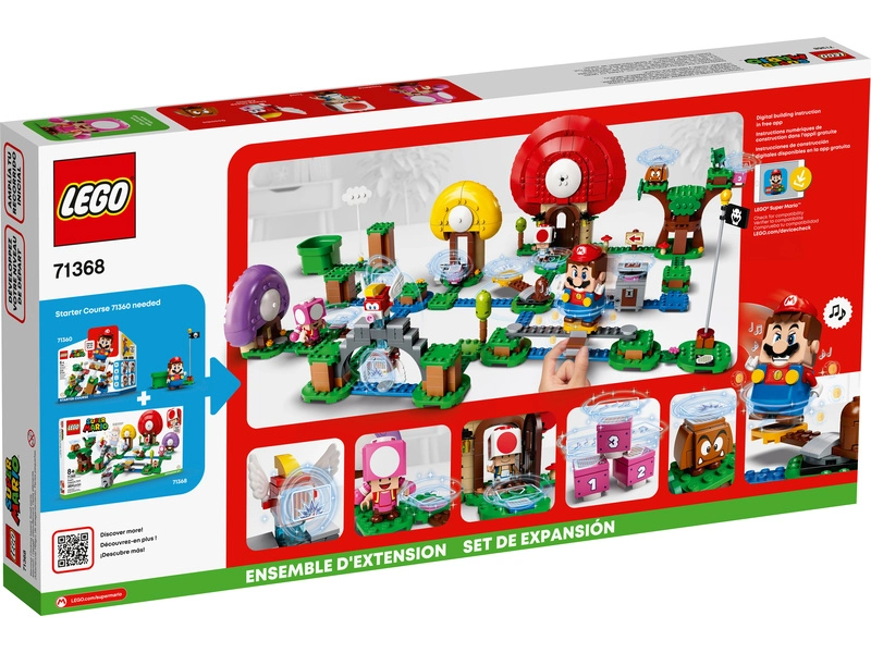 Rozširujúca sada LEGO Super Mario - Toad's Treasure Hunt
