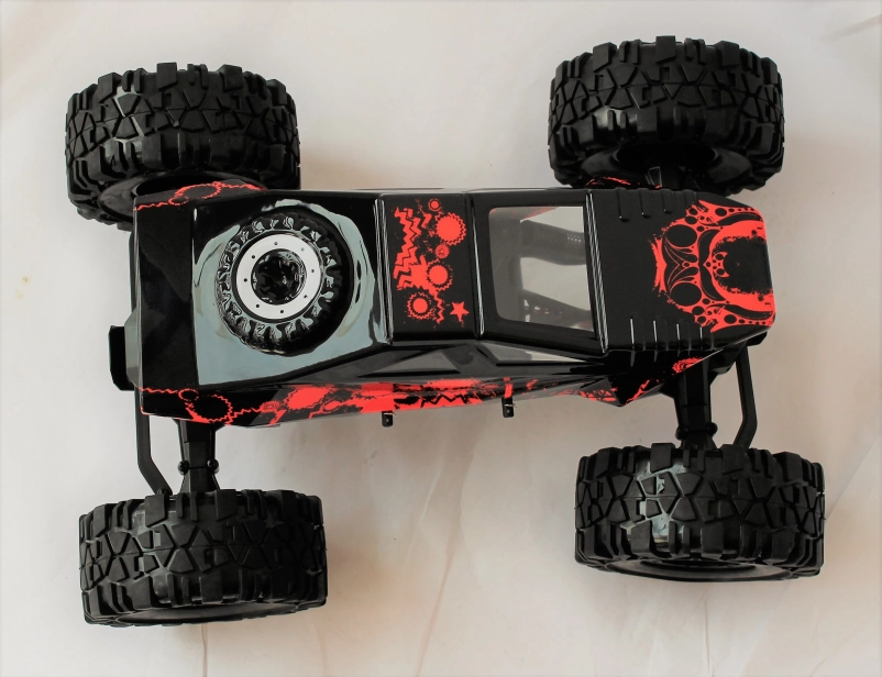 RC auto Crawler 4WD RTR, červenočerná