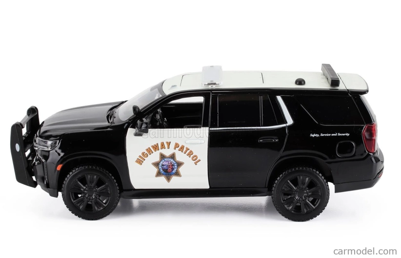 Maisto Chevrolet Chevy Tahoe Policajná diaľničná hliadka 2021 1:26 čierna biela