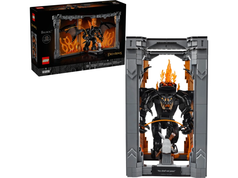 LEGO Ikony - Záložka: Pán prsteňov - Balrog™