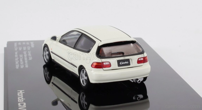 Lcd-model Honda Civic Sir Ii Eg6 Vtec 1993 1:43 Bílá
