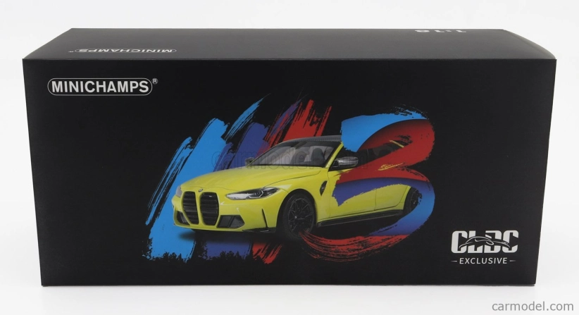 Minichamps BMW radu 3 M3 (g80) 2020 1:18 biela