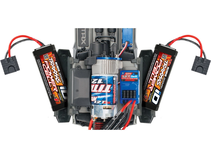 RC auto Traxxas E-Revo 1:16 RTR, červená