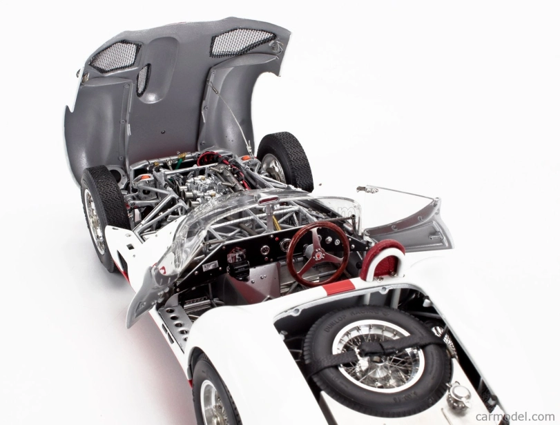 Cmc Maserati Tipo 61 2.9l S4 Spider Birdcage N 25 Winner Pensacola Florida Scca 1960 Gaston Andrey 1:18 Bílá Červená