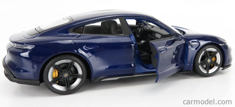 Bburago Porsche Taycan Turbo S 2019 Carrara 1:24 biela