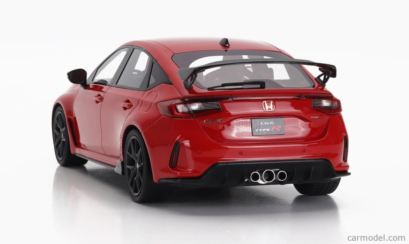Truescale Honda Civic Type-r Lhd 2023 1:18 Red