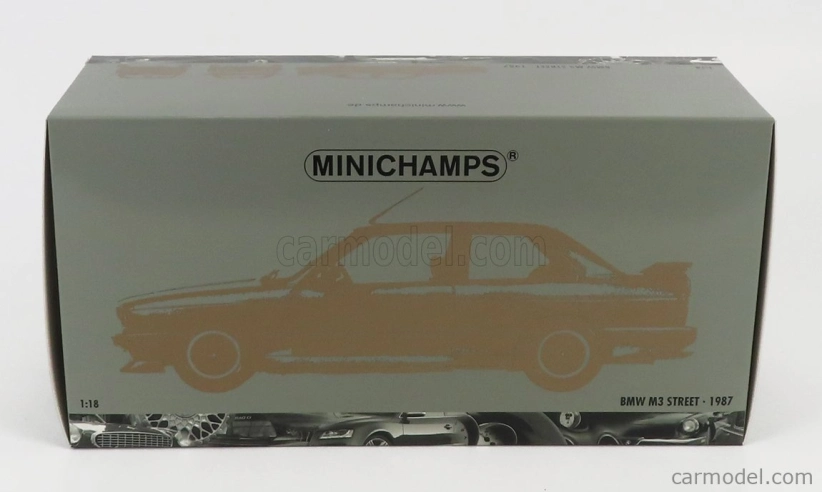 Minichamps BMW radu 3 M3 (e30) 1987 1:18 biela