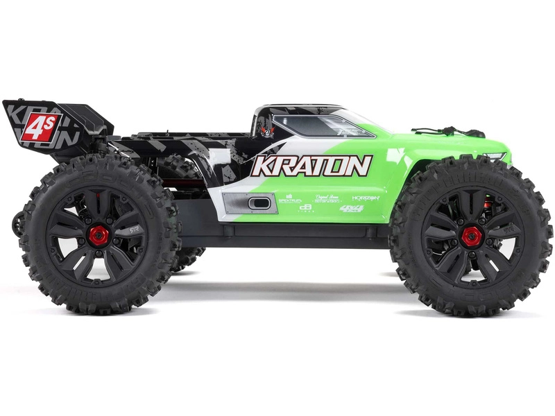 RC auto Arrma Kraton 4S V2 BLX 1:10 4WD RTR, červené