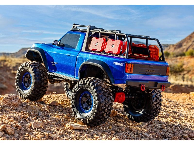 RC auto Traxxas TRX-4 Sport High Trail Edition 1:10 RTR, sivé
