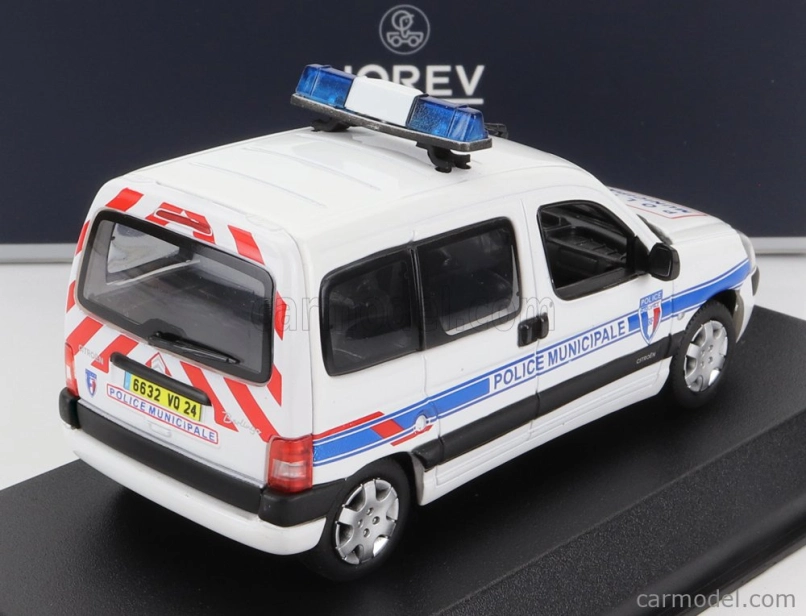 Norev Citroen Berlingo Police Municipale 2007 1:43 Biela