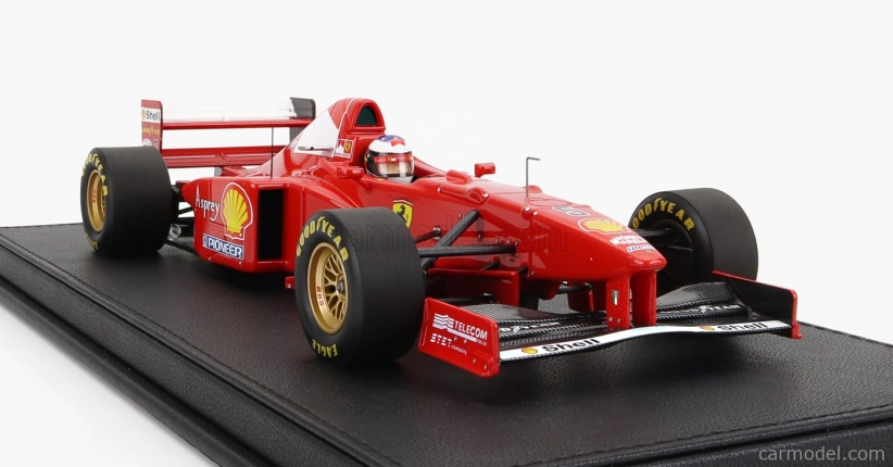 Gp-repliky Ferrari F1 F310b Scuderia Ferrari Marlboro Team N 5 Winner Canada Gp (s figúrkou pilota) 1997 Michael Schumacher - Con Vetrina - s vitrínou 1:18 červená biela