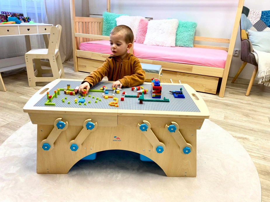 2Kids Toys Hrací stůl pro stavebnici