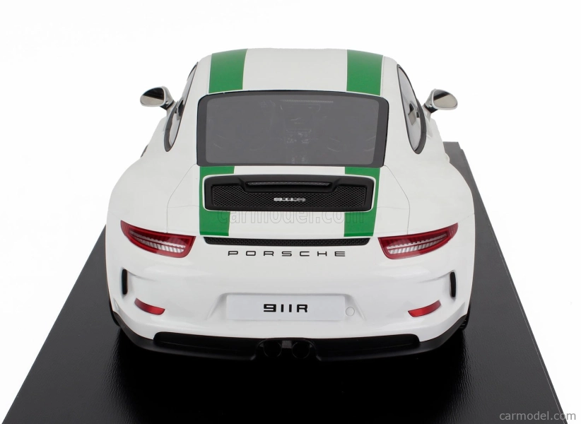Schuco Porsche 911 991 R Coupe 2016 1:12 bielo-zelená