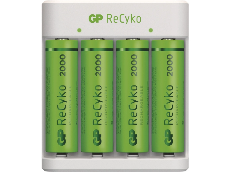 GP USB nabíječ Eco E411 + 4AA GP ReCyko 2100
