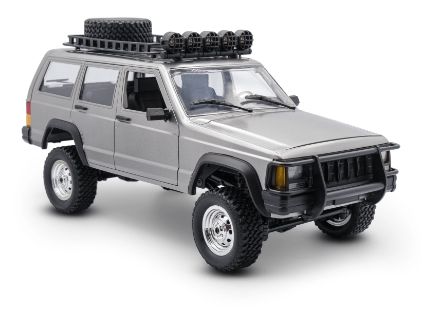 RC auto SUV Legend 4x4 1:12 4WD, strieborná + náhradná batéria