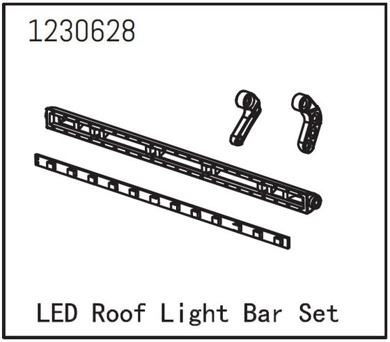 LED Roof Light Bar Set