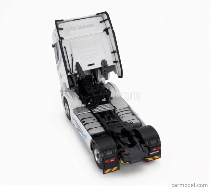 Eligor Scania S500 Semi Frigo Truck Cassonato Chereau Transports Blanc Nigay Rugby 2024 1:43 Bílá