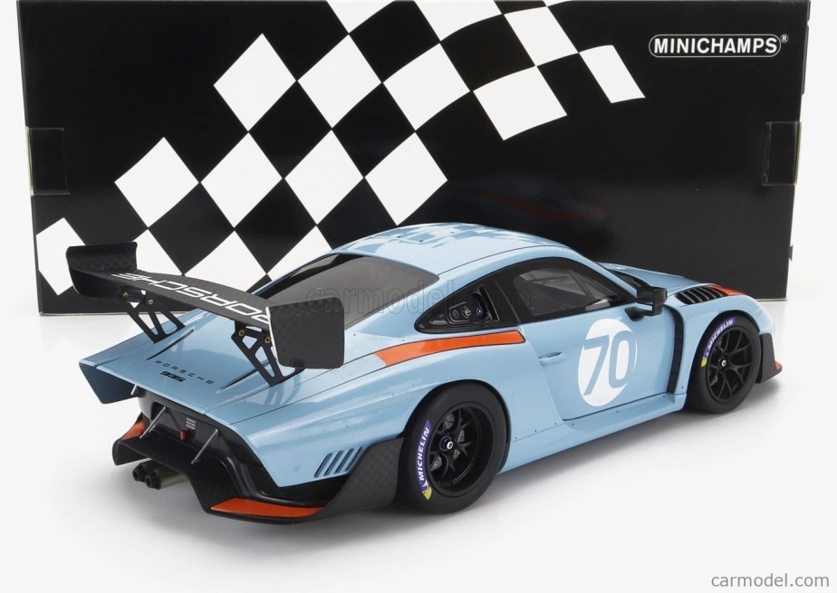 Minichamps Porsche 935/19 N 70 Gulf - Base 911 991-2 Gt2 Rs Coupe 2018 1:18
