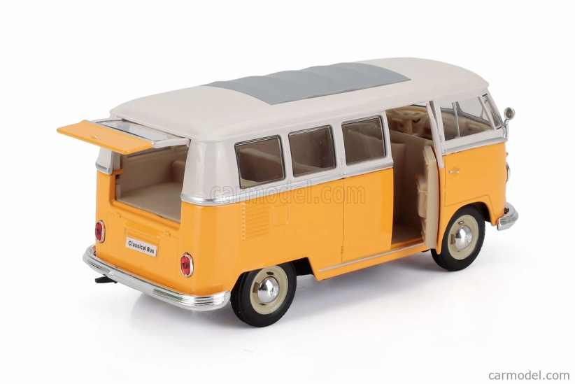 Welly Volkswagen T1 Minibus 1962 1:24 žltá biela