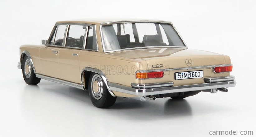 Mercedes benz triedy S 600 Pullman (w100) 1963 1:18 Gold Met