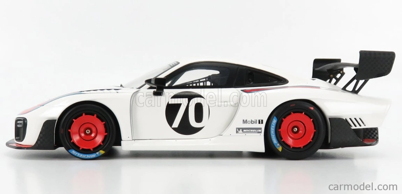 Minichamps Porsche 935 N 70 Martini Racing Spectrum Edition - Base 911 991-2 Gt2 Rs Coupe 2018 1:18 Bielo-červená