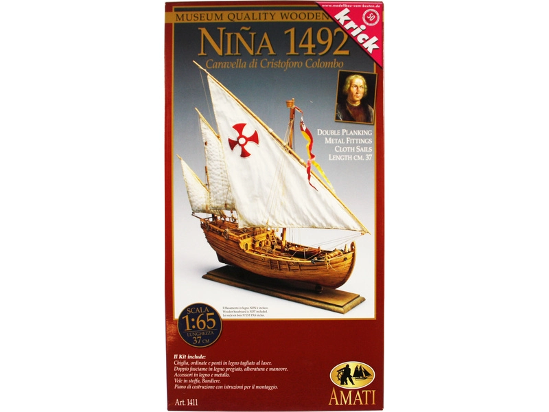 AMATI Nina karavela 1492 1:65 kit