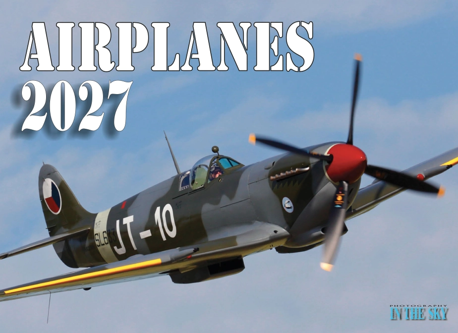 Nástenný kalendár Airplanes 2026