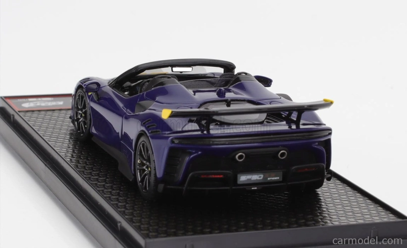 Bbr-models Ferrari Sf90 Xx Stradale Spider 2024 1:43 Blu Elettrico - modrá žltá čierna