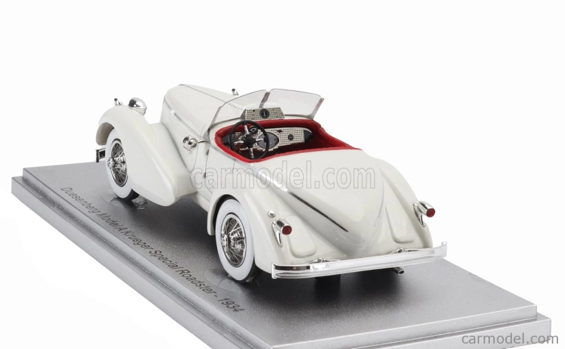 Kess-model Duesenberg Model A Krueger Special Roadster Open 1934 1:43 Svetlo šedá