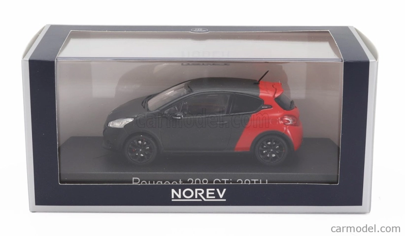 Norev Peugeot 208 Gti 2014 1:43 Čierna červená