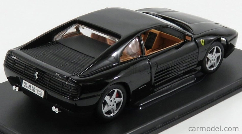 Edicola Ferrari 348tb 1989 - Con Vetrina - With Showcase 1:24 Black