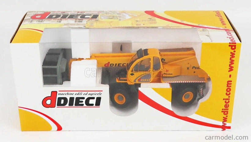 Ros-model Dieci Pegasus 40.25 Telescopic Tractor - Elevatore 1:32 Žlutá