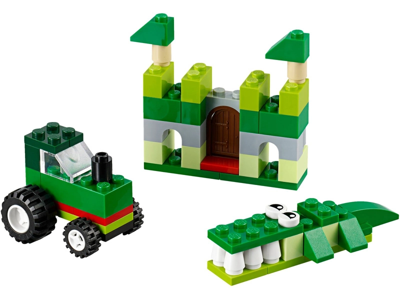 LEGO Classic - zelený kreatívny box