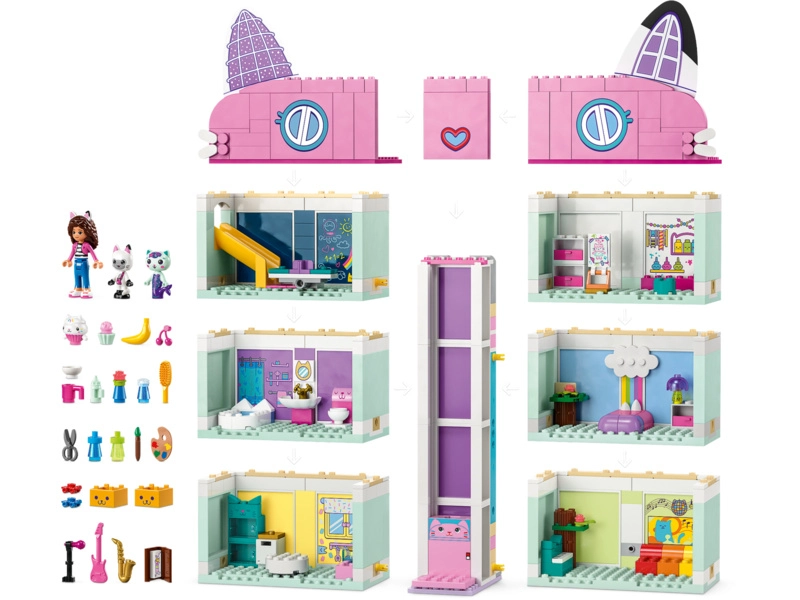 LEGO Gabyho čarovný domček - Gabyho čarovný domček