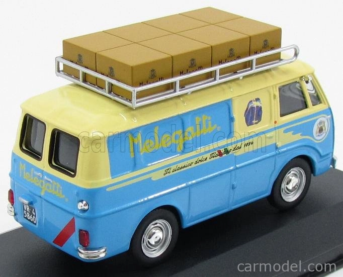 Edícia Alfa Romeo 2 Van 1956 - Il Classico Dolce Italiano Melegatti 1:43 Svetlo modrá žltá